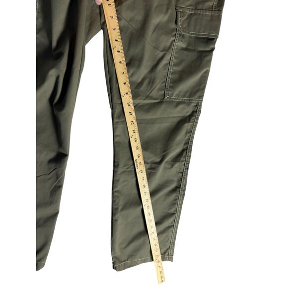 NWT True Religion Cargo Pants Men Army Green Size 34 - Picture 8 of 8